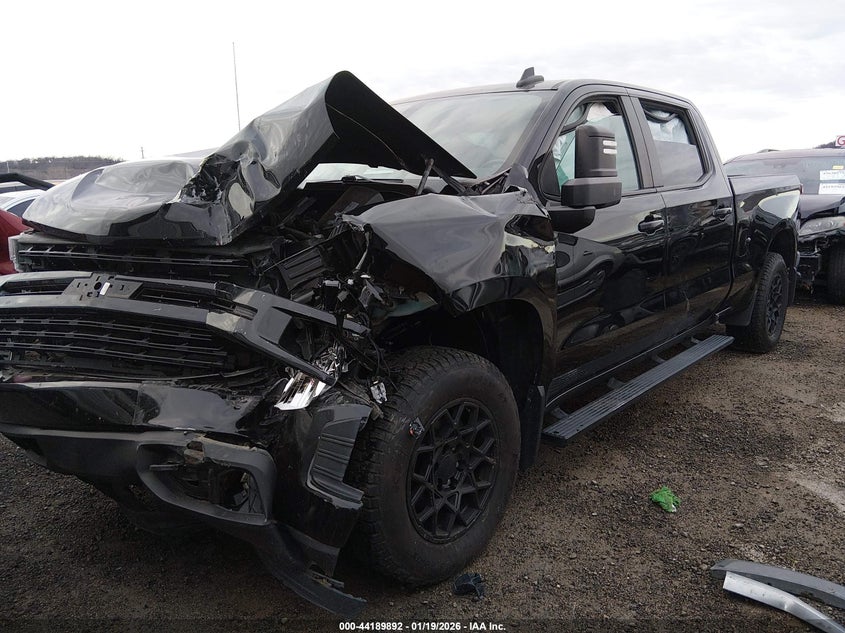 2021 Chevrolet Silverado 1500 VIN 3GCUYEET6MG415660 IAAI salvage auction — FRONT END, Clear (Oklahoma), sold $9,450 on 2026-07-28 (photo 2)