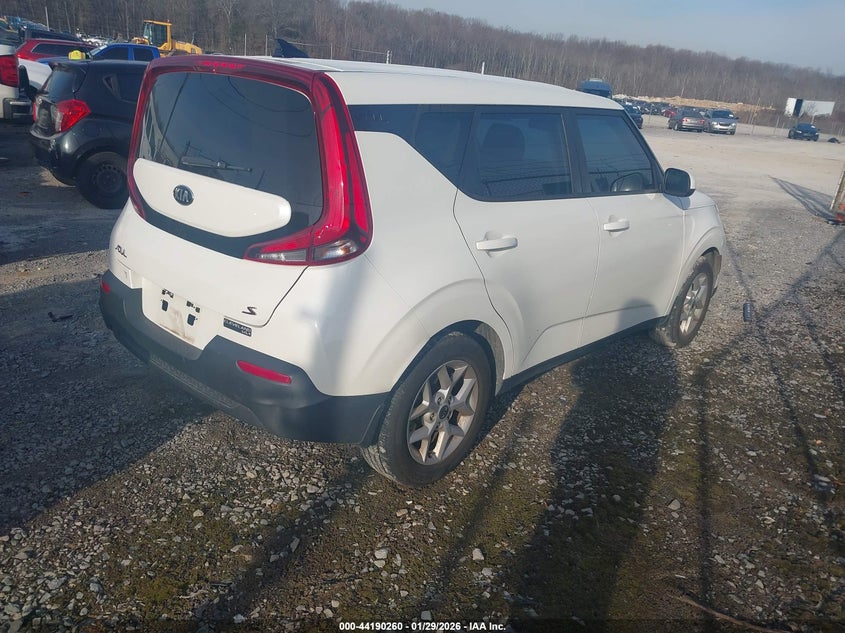 2020 Kia Soul VIN KNDJ23AU1L7735678 IAAI salvage auction — LEFT FRONT, Salvage (Tennessee), sold $2,200 on 2026-07-29 (photo 4)