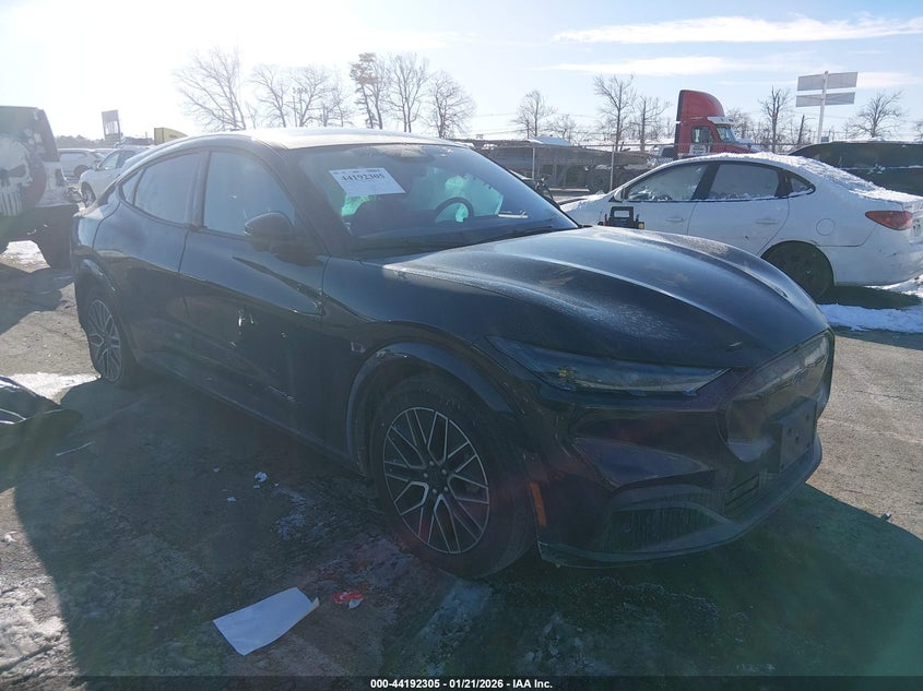 2024 Ford Mustang mach-e VIN 3FMTK3SU3RMA53712 IAAI salvage auction — LEFT SIDE, Salvage (New Jersey), sold $9,300 on 2026-07-28 (photo 1)