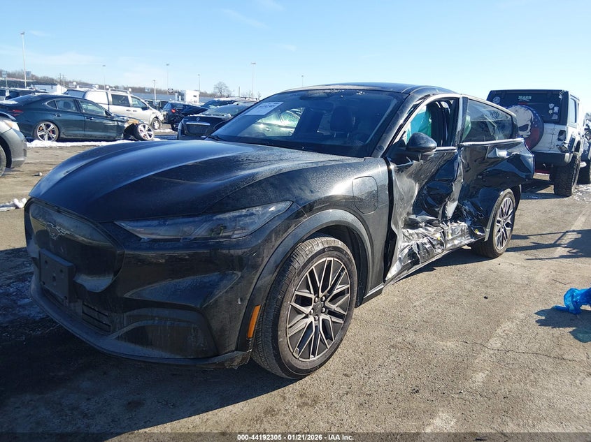 2024 Ford Mustang mach-e VIN 3FMTK3SU3RMA53712 IAAI salvage auction — LEFT SIDE, Salvage (New Jersey), sold $9,300 on 2026-07-30 (photo 2)