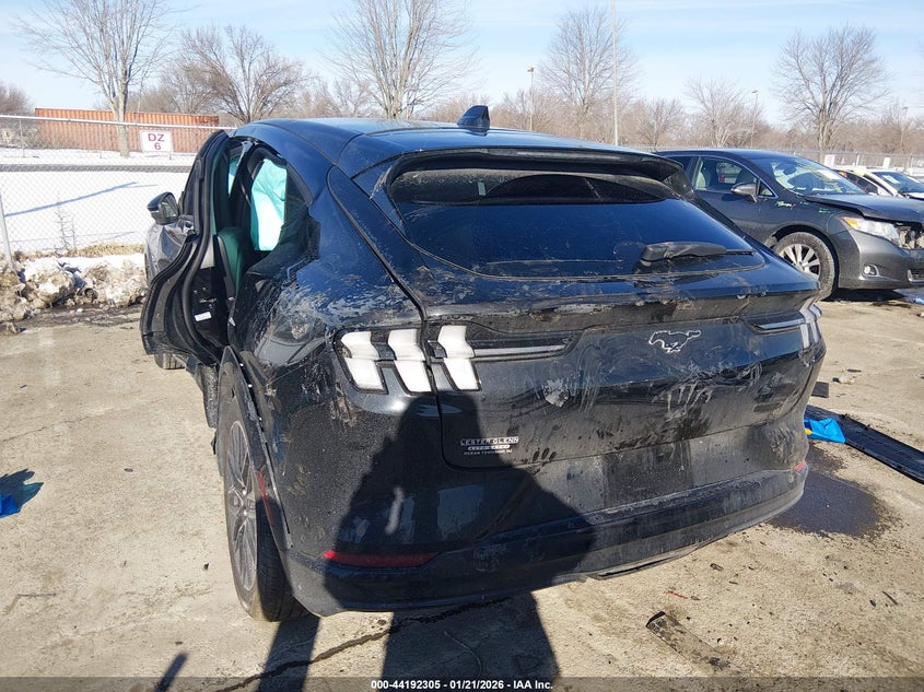 2024 Ford Mustang mach-e VIN 3FMTK3SU3RMA53712 IAAI salvage auction — LEFT SIDE, Salvage (New Jersey), sold $9,300 on 2026-07-30 (photo 3)