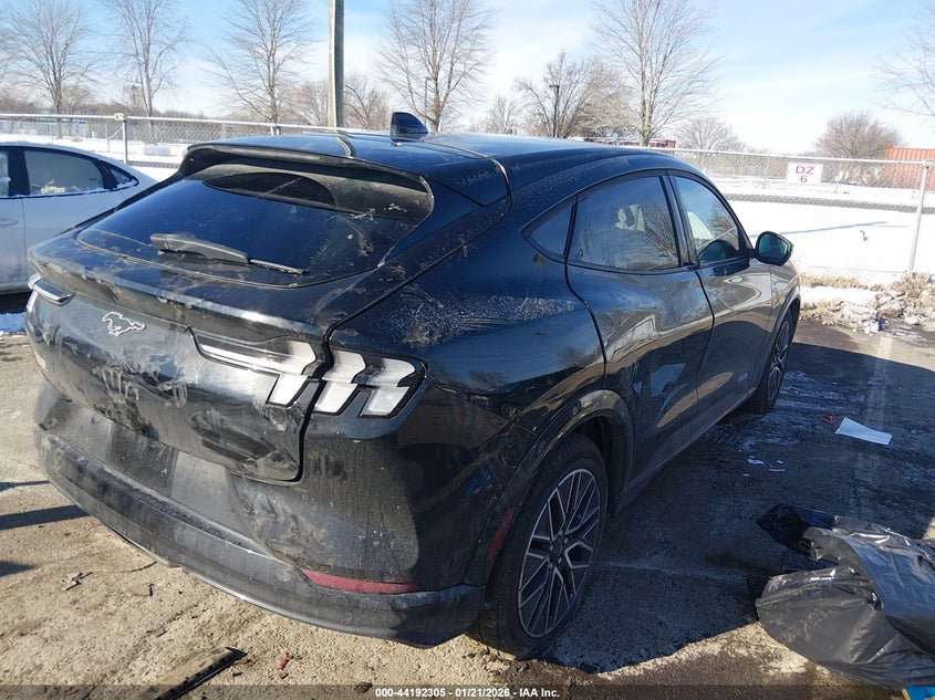 2024 Ford Mustang mach-e VIN 3FMTK3SU3RMA53712 IAAI salvage auction — LEFT SIDE, Salvage (New Jersey), sold $9,300 on 2026-07-30 (photo 4)
