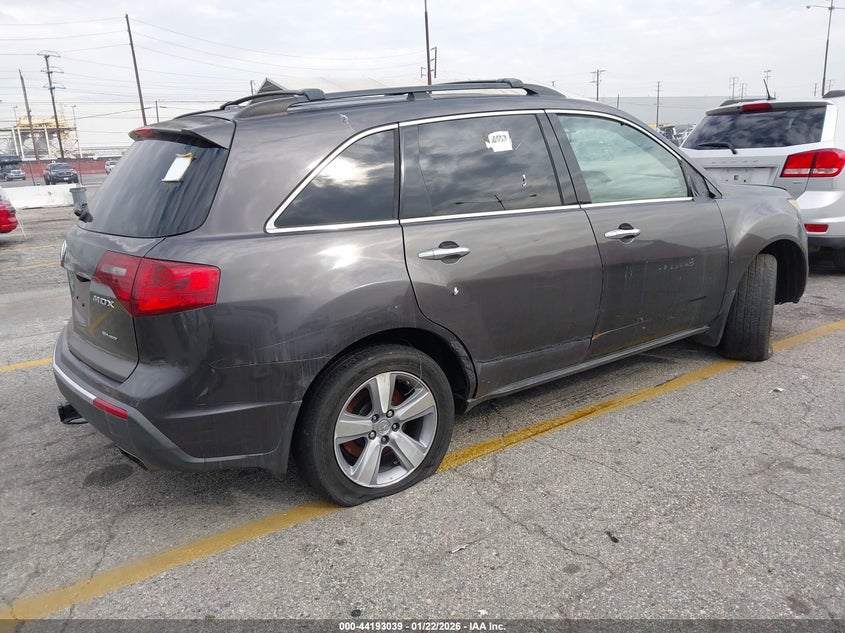 2012 Acura Mdx VIN 2HNYD2H32CH523029 IAAI salvage auction — RIGHT REAR, Salvage Title, sold $2,900 on 2026-08-02 (photo 4)