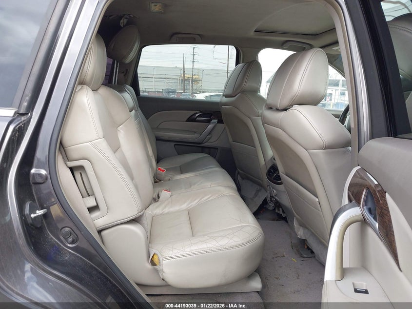 2012 Acura Mdx VIN 2HNYD2H32CH523029 IAAI salvage auction — RIGHT REAR, Salvage Title, sold $2,900 on 2026-08-02 (photo 8)