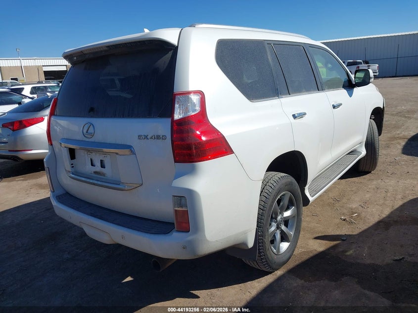 2011 Lexus Gx VIN JTJBM7FX4B5033693 IAAI salvage auction — FRONT END, Clear (Oklahoma), sold $7,800 on 2026-07-29 (photo 4)
