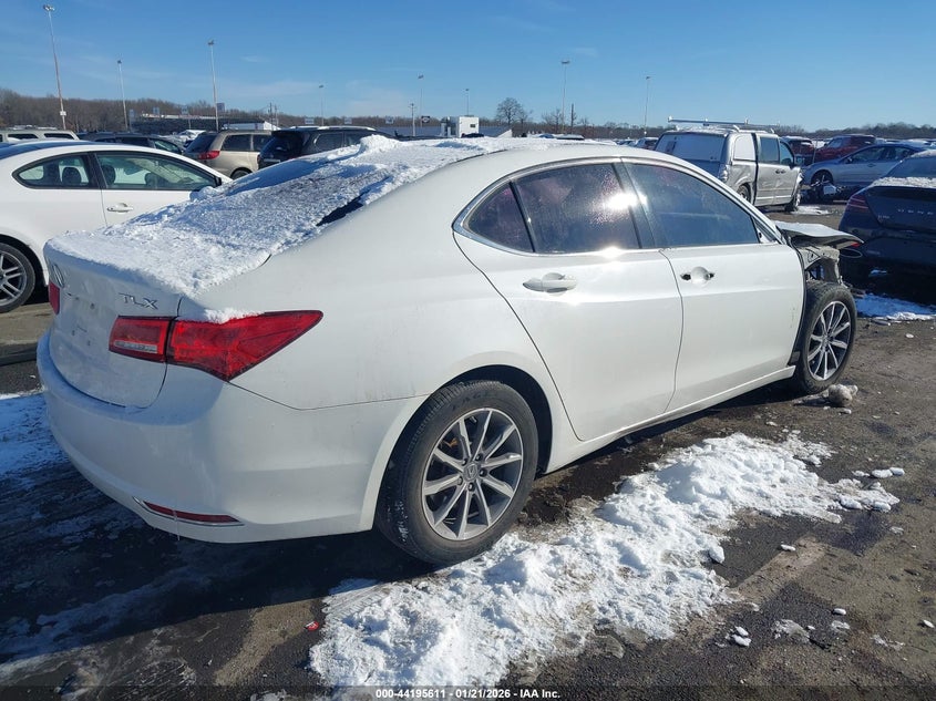 2018 Acura Tlx VIN 19UUB1F38JA007827 IAAI salvage auction — FRONT END, Salvage Title, sold $2,450 on 2026-07-29 (photo 4)