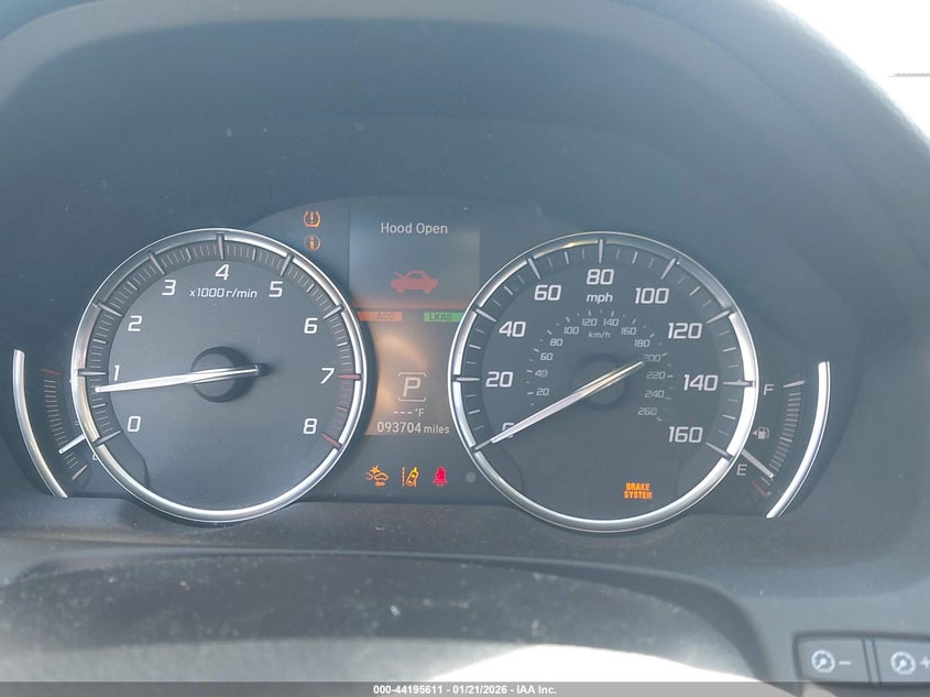 2018 Acura Tlx VIN 19UUB1F38JA007827 IAAI salvage auction — FRONT END, Salvage Title, sold $2,450 on 2026-07-29 (photo 7)