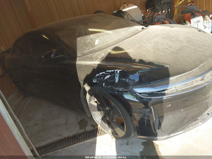 2025 Lucid Air VIN 50EA1GBAXSA004257 — IAAI salvage auction photo