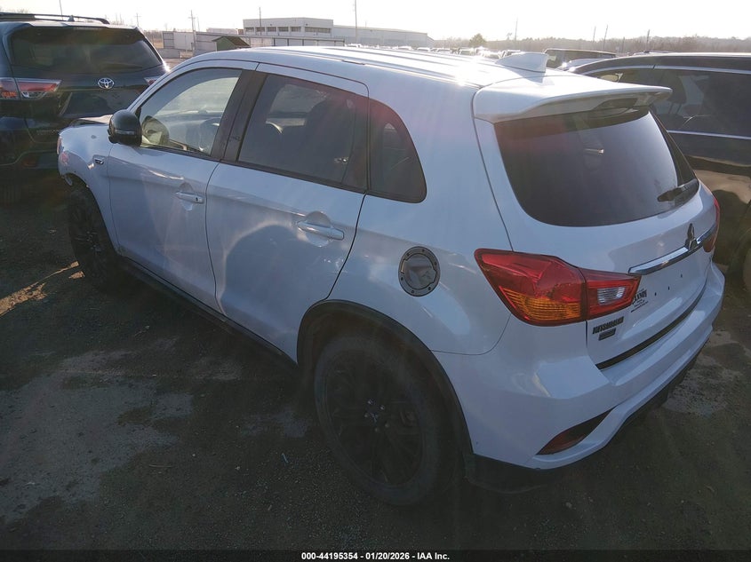 2019 Mitsubishi Outlander VIN JA4AR3AU5KU017430 IAAI salvage auction — FRONT END, Clear (Oklahoma), sold $2,650 on 2026-07-28 (photo 3)