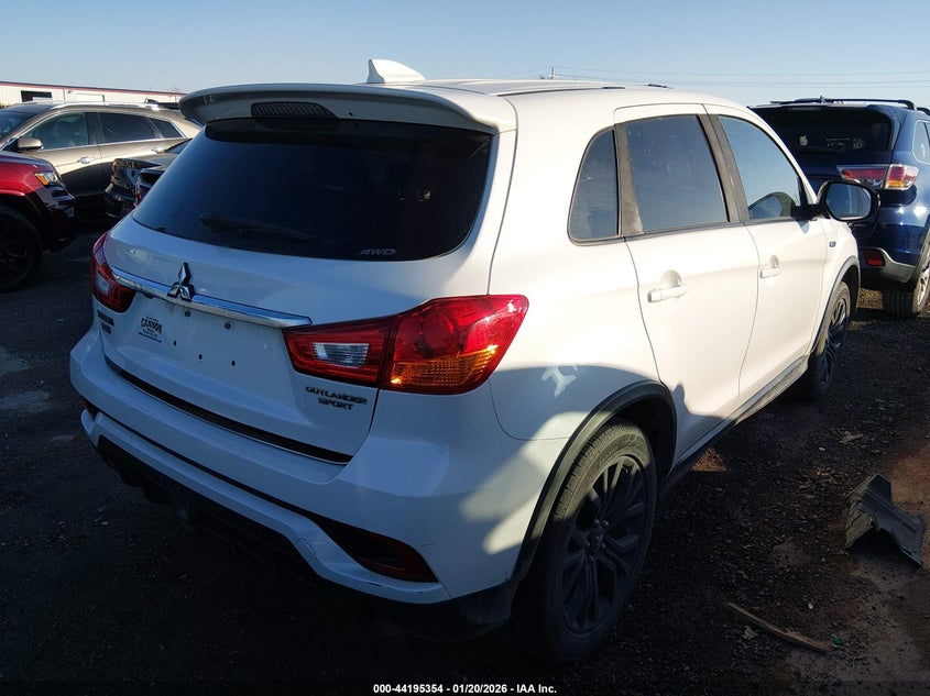 2019 Mitsubishi Outlander VIN JA4AR3AU5KU017430 IAAI salvage auction — FRONT END, Clear (Oklahoma), sold $2,650 on 2026-07-28 (photo 4)