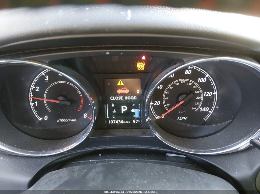 2019 Mitsubishi Outlander VIN JA4AR3AU5KU017430 IAAI salvage auction — FRONT END, Clear (Oklahoma), sold $2,650 on 2026-07-28 (photo 7)
