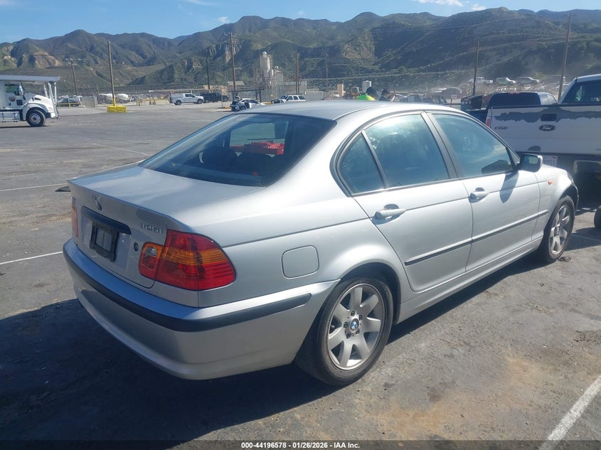 2004 BMW 3 series VIN WBAEV33434KR30439 IAAI salvage auction — RIGHT FRONT, Clear (California), sold $300 on 2026-07-22 (photo 4)