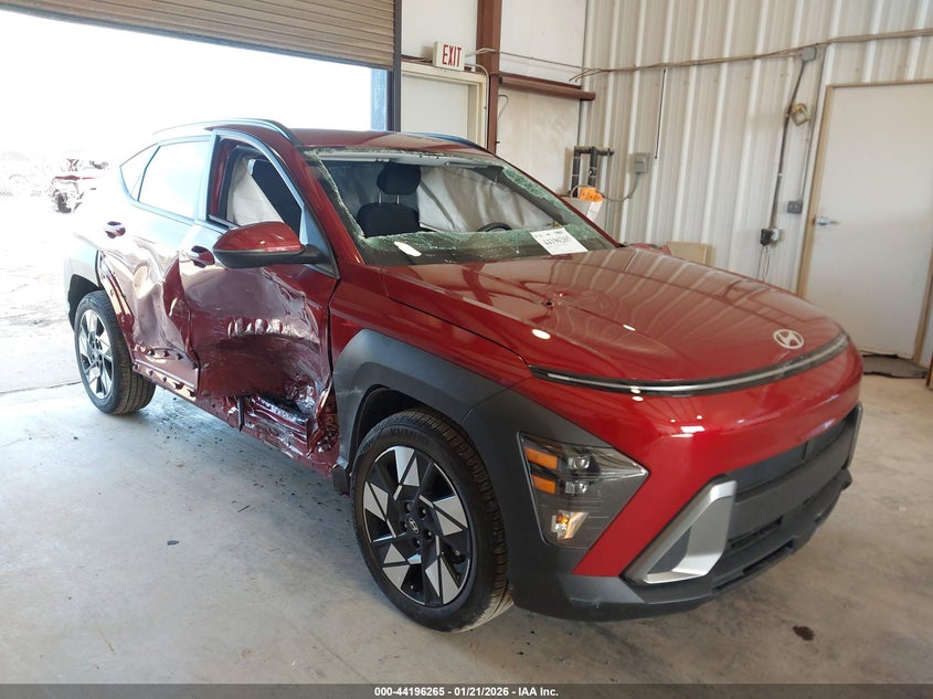 2025 Hyundai Kona VIN KM8HB3AB7SU217809 IAAI salvage auction — ROLLOVER, Salvage (North Carolina), sold $3,750 on 2026-07-10 (photo 1)