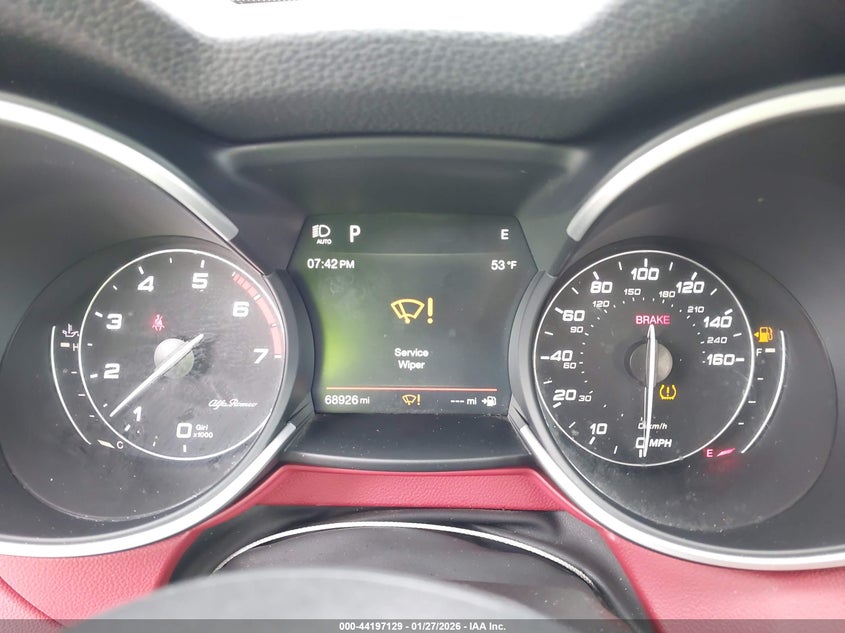 2019 Alfa romeo Stelvio VIN ZASPAJAN6K7C71156 IAAI salvage auction — LEFT FRONT, Salvage Title, sold $3,750 on 2026-07-21 (photo 7)