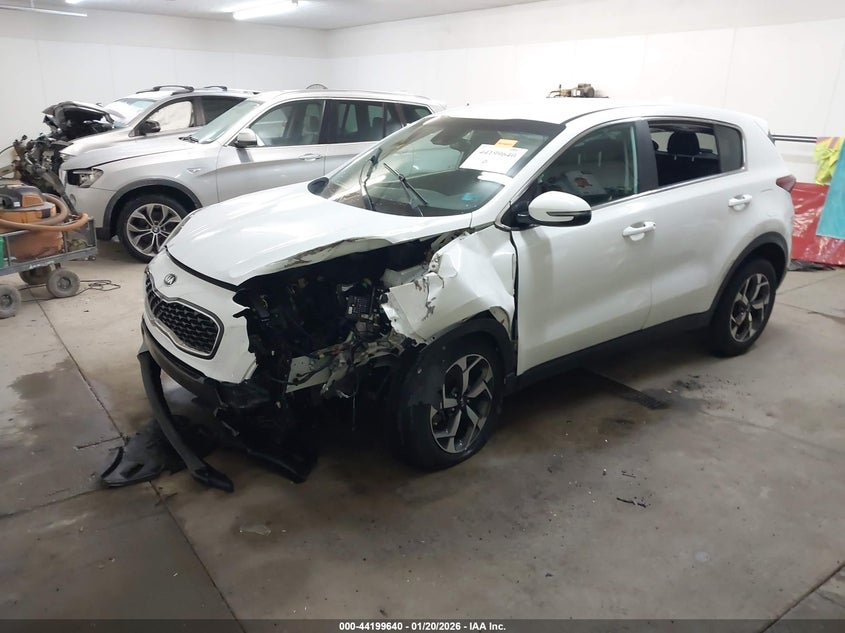 2020 Kia Sportage VIN KNDPM3ACXL7644713 IAAI salvage auction — THEFT, Salvage (Pennsylvania), sold $1,950 on 2026-07-31 (photo 2)