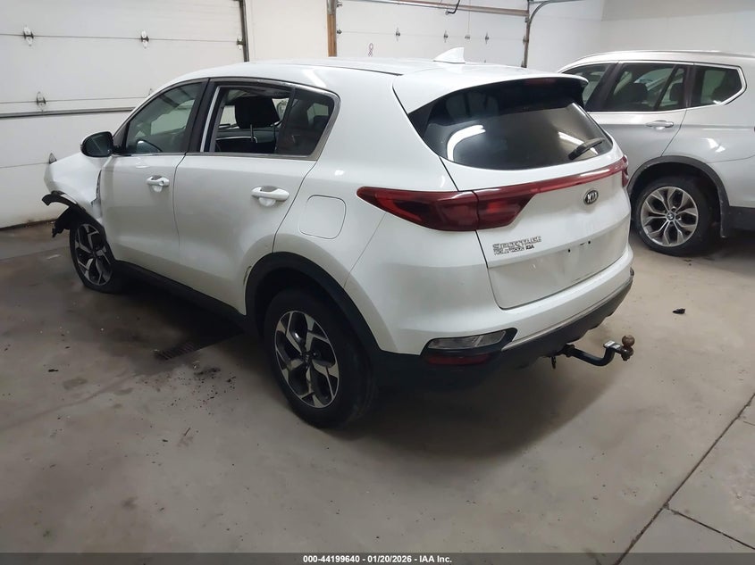 2020 Kia Sportage VIN KNDPM3ACXL7644713 IAAI salvage auction — THEFT, Salvage (Pennsylvania), sold $1,950 on 2026-07-31 (photo 3)