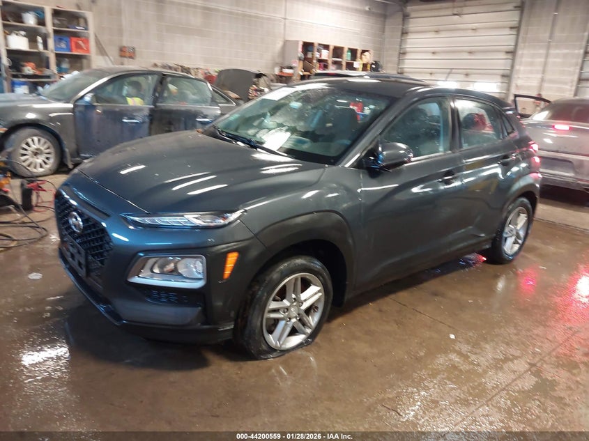 2021 Hyundai Kona VIN KM8K1CAA2MU602097 IAAI salvage auction — RIGHT SIDE, Salvage Title, sold $25 on 2026-07-21 (photo 2)