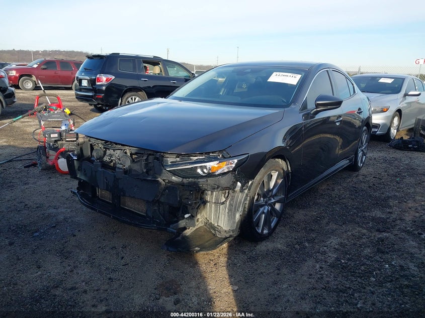 2019 Mazda 3 VIN JM1BPACL9K1107772 IAAI salvage auction — FRONT END, Clear (Oklahoma), sold $1,700 on 2026-07-28 (photo 2)