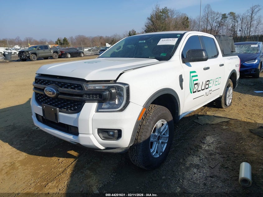 2024 Ford Ranger VIN 1FTER4BH8RLE24382 IAAI salvage auction — RIGHT SIDE, Salvage Title, sold $8,600 on 2026-07-27 (photo 2)