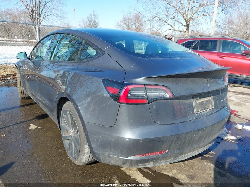 2019 Tesla Model 3 VIN 5YJ3E1EB2KF520722 IAAI salvage auction — LEFT FRONT, Salvage (New Jersey), sold $6,175 on 2026-07-30 (photo 3)