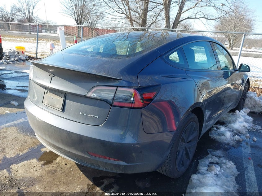 2019 Tesla Model 3 VIN 5YJ3E1EB2KF520722 IAAI salvage auction — LEFT FRONT, Salvage (New Jersey), sold $6,175 on 2026-07-30 (photo 4)