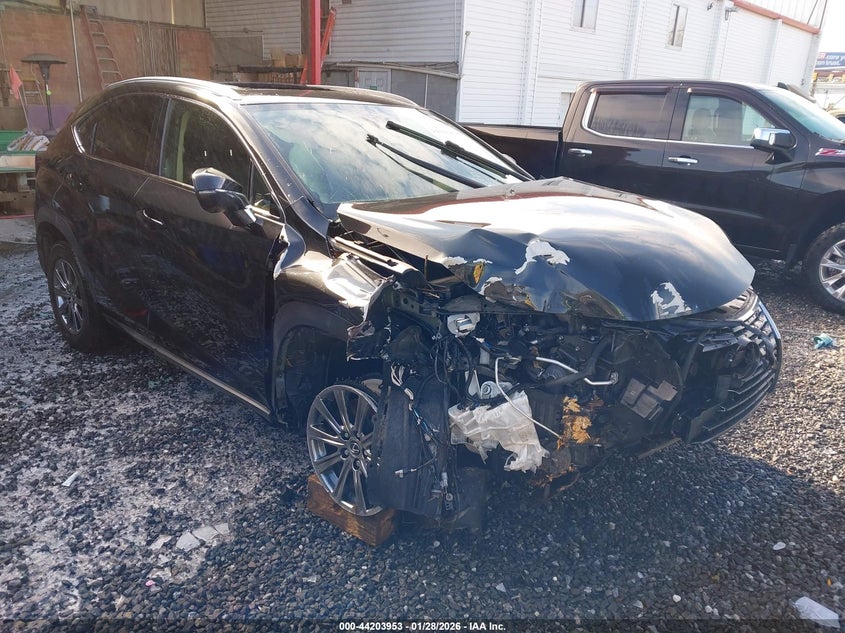 2020 Lexus Nx VIN JTJDARBZ1L2164734 IAAI salvage auction — FRONT END, Salvage (North Carolina), sold $6,100 on 2026-07-10 (photo 1)