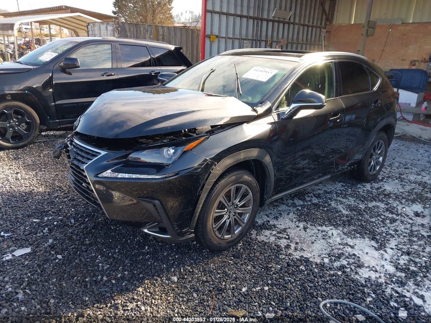 2020 Lexus Nx VIN JTJDARBZ1L2164734 IAAI salvage auction — FRONT END, Salvage (North Carolina), sold $6,100 on 2026-07-10 (photo 2)