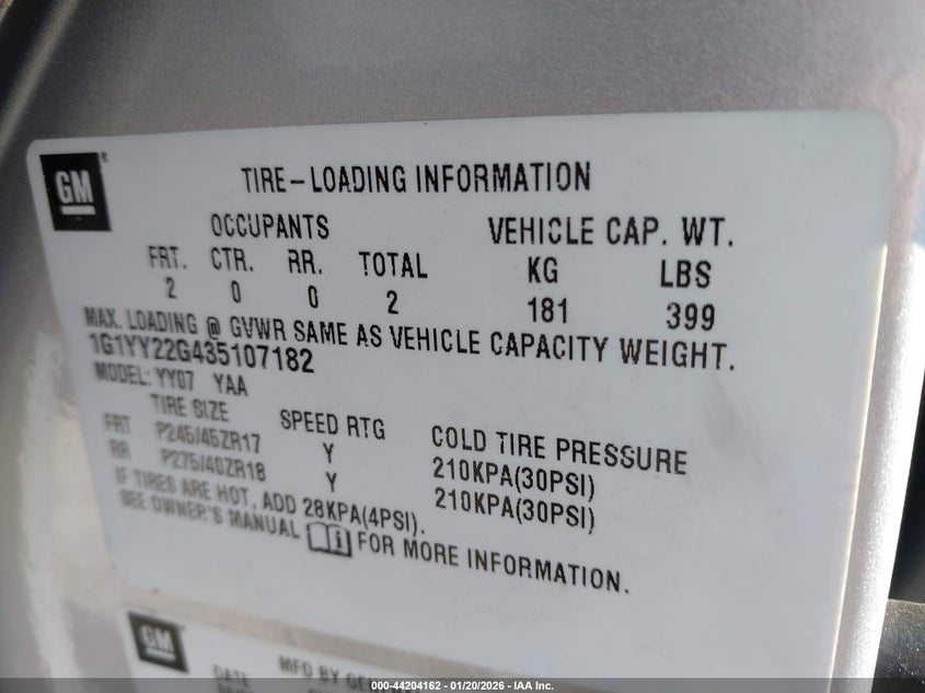 2012 Mazda 5 VIN JM1CW2CL8C0139858 IAAI salvage auction — LEFT FRONT, Clear (Oklahoma), sold $700 on 2026-07-07 (photo 9)