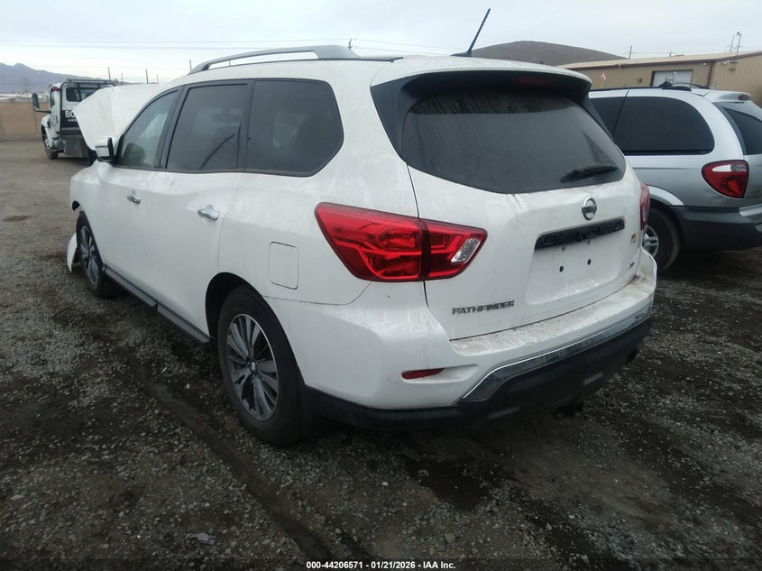2017 Nissan Pathfinder VIN 5N1DR2MM0HC636200 IAAI salvage auction — FRONT END, Other, sold $125 on 2026-07-10 (photo 3)