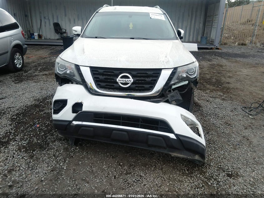 2017 Nissan Pathfinder VIN 5N1DR2MM0HC636200 IAAI salvage auction — FRONT END, Other, sold $125 on 2026-07-10 (photo 6)