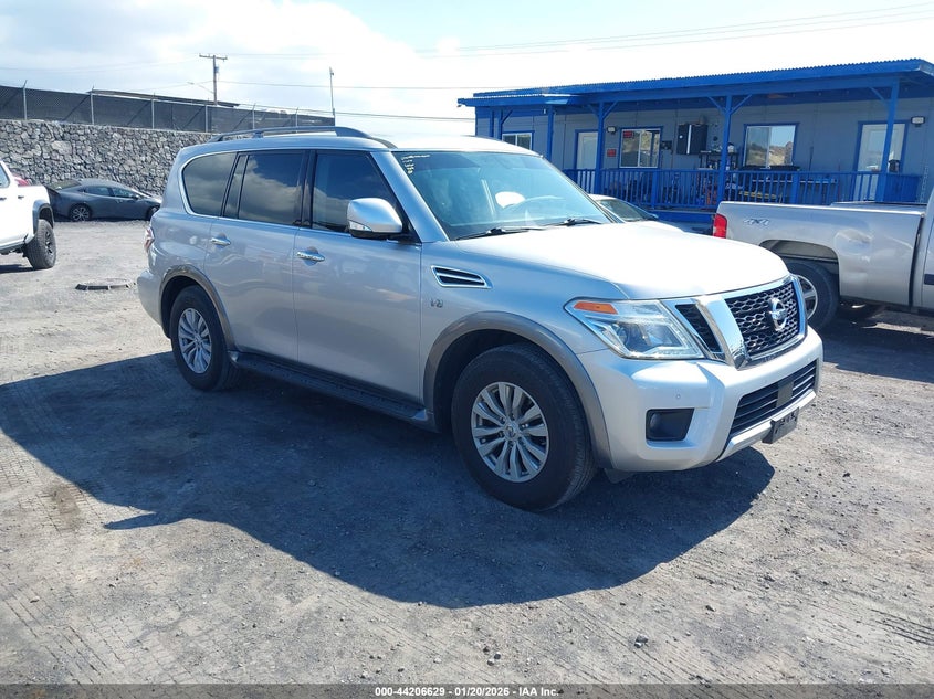 2018 Nissan Armada VIN JN8AY2ND6JX002224 IAAI salvage auction — LEFT SIDE, Clear (Hawaii), sold $2,075 on 2026-07-14 (photo 1)