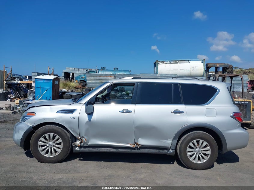 2018 Nissan Armada VIN JN8AY2ND6JX002224 IAAI salvage auction — LEFT SIDE, Clear (Hawaii), sold $2,075 on 2026-07-14 (photo 6)
