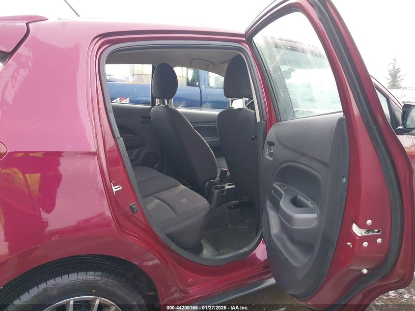 2019 Mitsubishi Mirage VIN ML32A3HJ2KH011139 IAAI salvage auction — LEFT SIDE, Original (Texas), sold $1,550 on 2026-07-14 (photo 8)