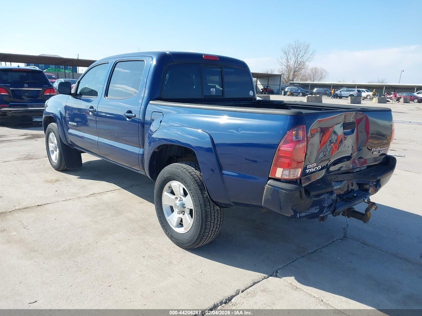 2006 Toyota Tacoma VIN 5TEJU62N46Z177809 IAAI salvage auction — REAR END, Original (Texas), sold $6,400 on 2026-07-08 (photo 3)
