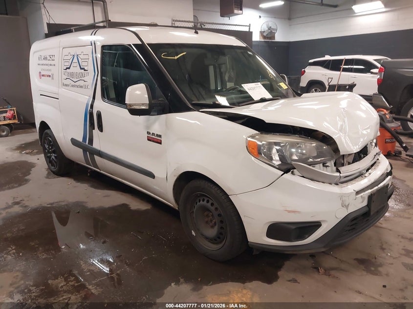 2015 Ram Promaster city VIN ZFBERFBT8F6A86580 IAAI salvage auction — FRONT END, Salvage Title, sold $875 on 2026-07-14 (photo 1)