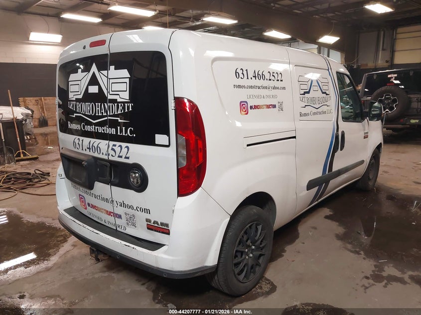 2015 Ram Promaster city VIN ZFBERFBT8F6A86580 IAAI salvage auction — FRONT END, Salvage Title, sold $875 on 2026-07-14 (photo 4)
