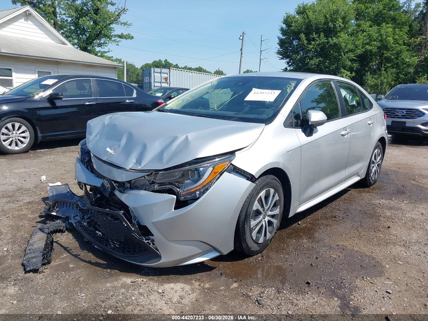 2022 Toyota Corolla VIN JTDEAMDE8NJ036441 IAAI salvage auction — FRONT END, Salvage - Greater Than 75% (Maryland), sold $4,600 on 2026-07-13 (photo 2)
