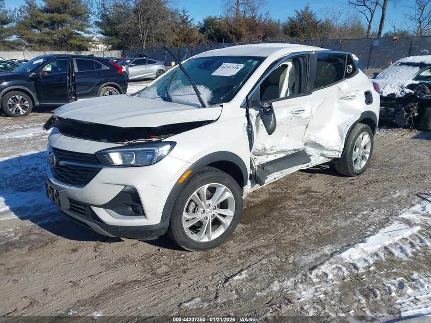 2020 Buick Encore gx VIN KL4MMCSL6LB132049 IAAI salvage auction — LEFT SIDE, Salvage Title, sold $225 on 2026-07-28 (photo 2)