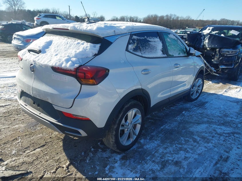 2020 Buick Encore gx VIN KL4MMCSL6LB132049 IAAI salvage auction — LEFT SIDE, Salvage Title, sold $225 on 2026-07-28 (photo 4)