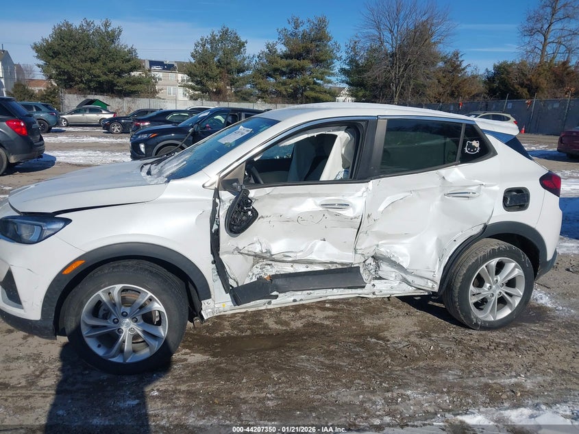 2020 Buick Encore gx VIN KL4MMCSL6LB132049 IAAI salvage auction — LEFT SIDE, Salvage Title, sold $225 on 2026-07-28 (photo 6)