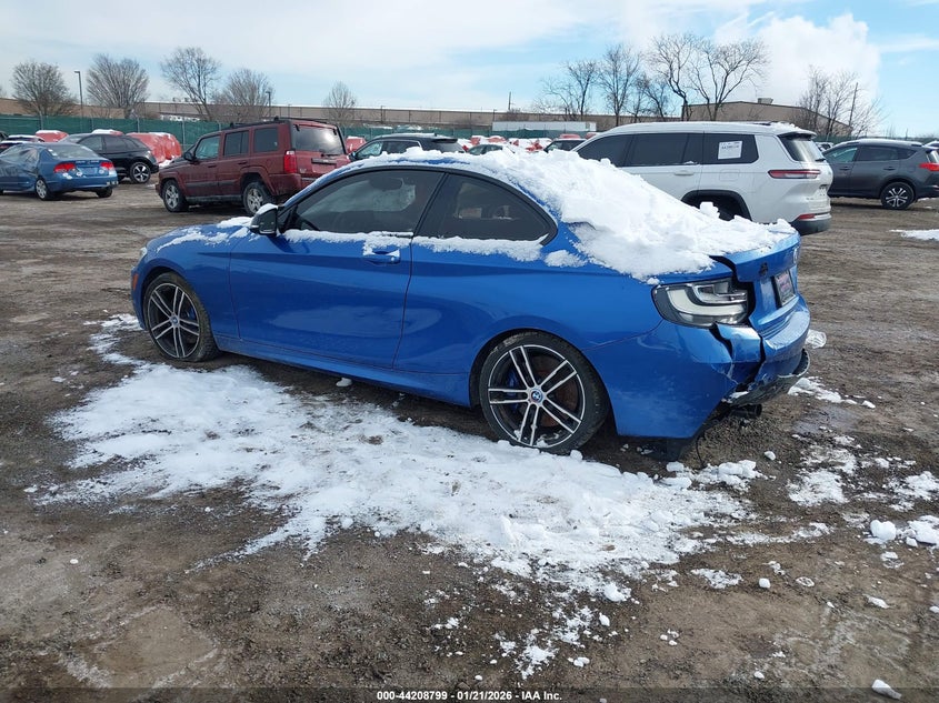 2015 BMW 2er VIN WBA1J9C50FVX99199 IAAI salvage auction — ALL OVER, Salvage Title, sold $1,375 on 2026-07-17 (photo 3)