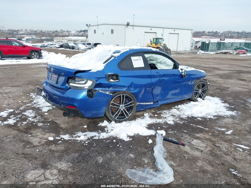 2015 BMW 2er VIN WBA1J9C50FVX99199 IAAI salvage auction — ALL OVER, Salvage Title, sold $1,375 on 2026-07-17 (photo 4)