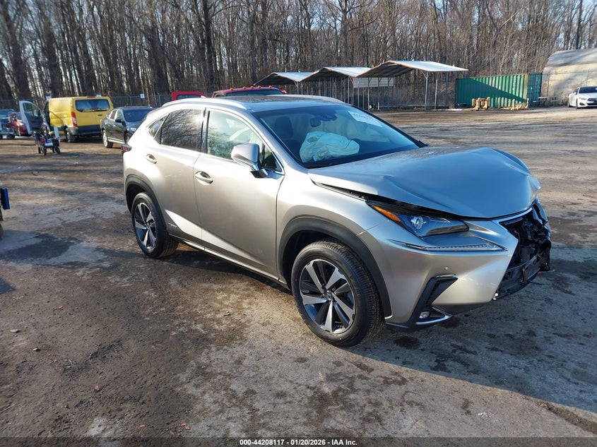2018 Lexus Nx VIN JTJBJRBZ1J2081695 IAAI salvage auction — FRONT END, Salvage - Greater Than 75% (Maryland), sold $5,400 on 2026-07-28 (photo 1)