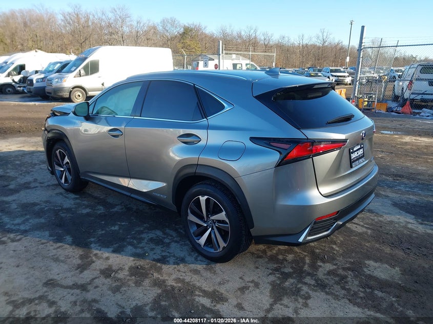 2018 Lexus Nx VIN JTJBJRBZ1J2081695 IAAI salvage auction — FRONT END, Salvage - Greater Than 75% (Maryland), sold $5,400 on 2026-07-28 (photo 3)
