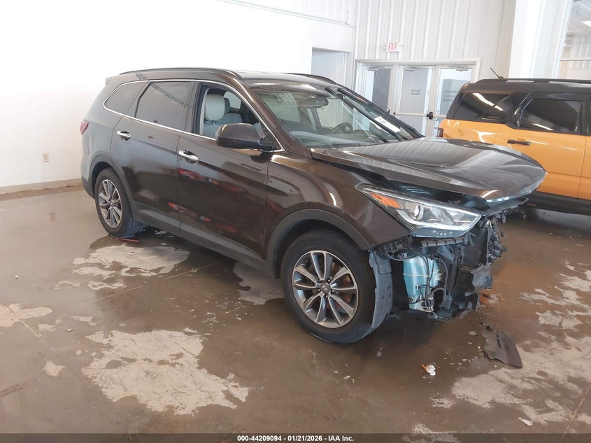 2017 Hyundai Santa fe VIN KM8SM4HF2HU167408 IAAI salvage auction — FRONT END, Salvage (Missouri), sold $25 on 2026-07-21 (photo 1)