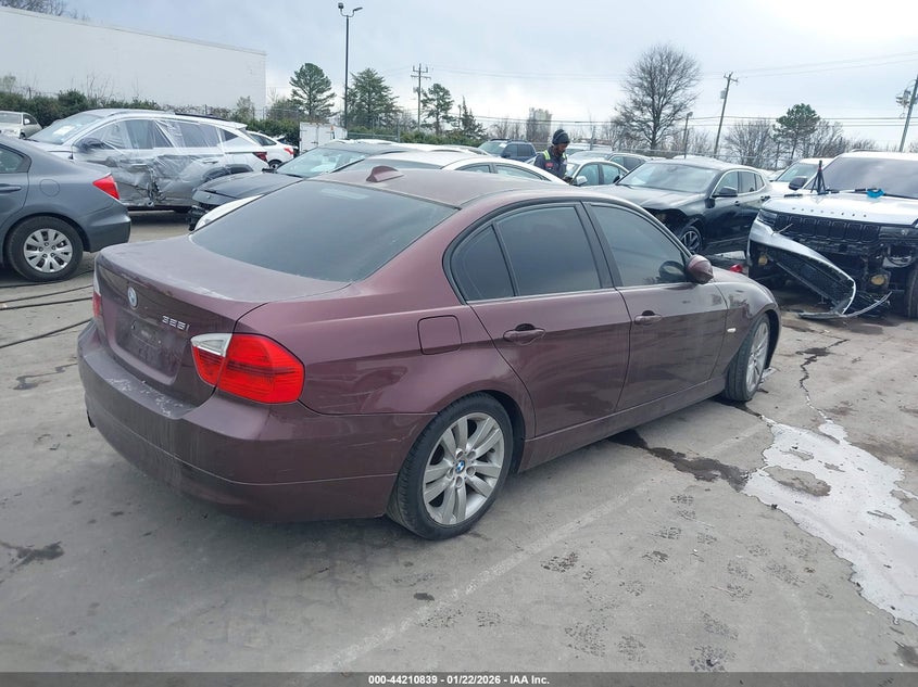 2006 BMW 3 series VIN WBAVB13586PT17230 IAAI salvage auction — RIGHT REAR, Clear (Virginia), sold $200 on 2026-07-06 (photo 4)