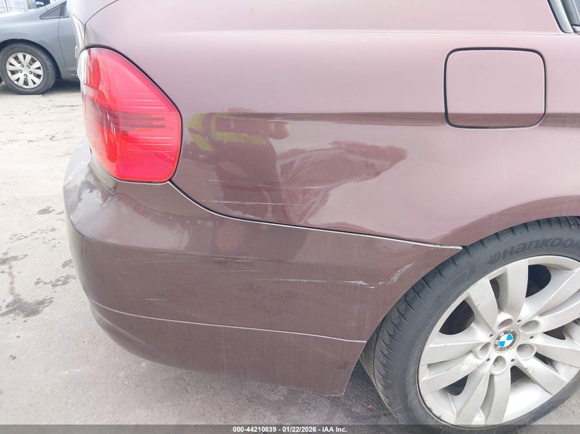 2006 BMW 3 series VIN WBAVB13586PT17230 IAAI salvage auction — RIGHT REAR, Clear (Virginia), sold $200 on 2026-07-06 (photo 6)