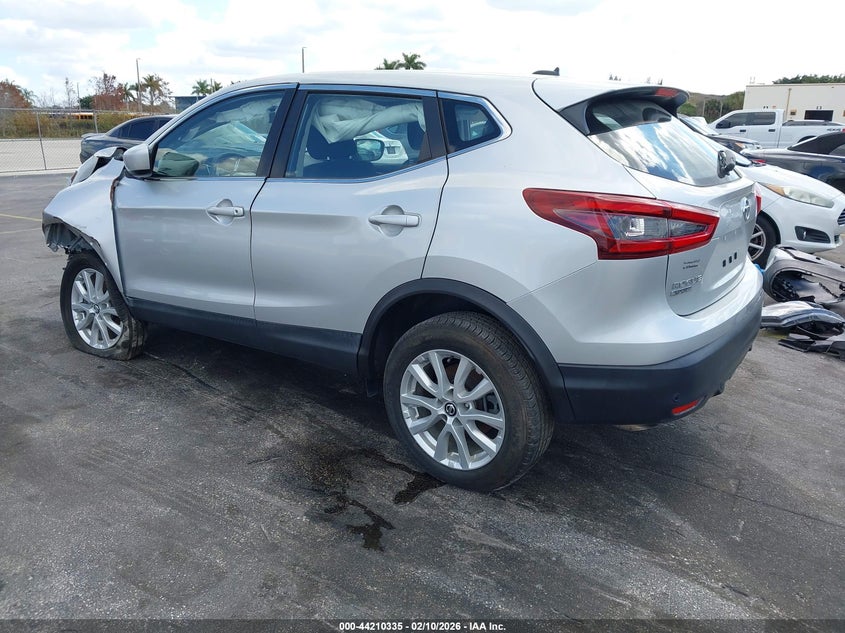 2021 Nissan Rogue VIN JN1BJ1AV1MW300755 IAAI salvage auction — FRONT END, Salvage Title, sold $2,325 on 2026-07-09 (photo 3)