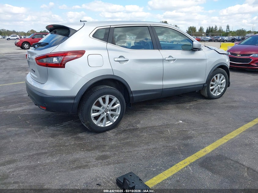2021 Nissan Rogue VIN JN1BJ1AV1MW300755 IAAI salvage auction — FRONT END, Salvage Title, sold $2,325 on 2026-07-09 (photo 4)