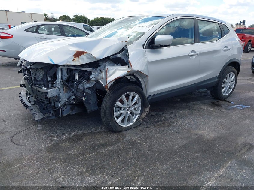 2021 Nissan Rogue VIN JN1BJ1AV1MW300755 IAAI salvage auction — FRONT END, Salvage Title, sold $2,325 on 2026-07-09 (photo 6)